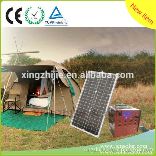 factory price newest 50W small home solar system in kerala, solar generator for home and outdoor with CE FCC ISO9001